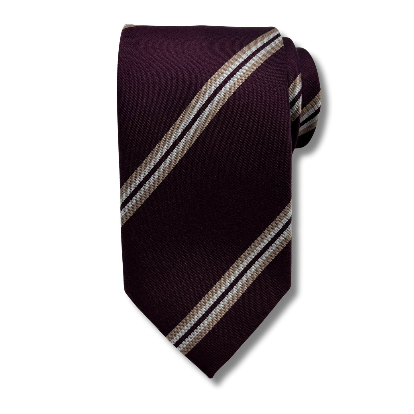 Silke Slips, Blomme/sand stribet