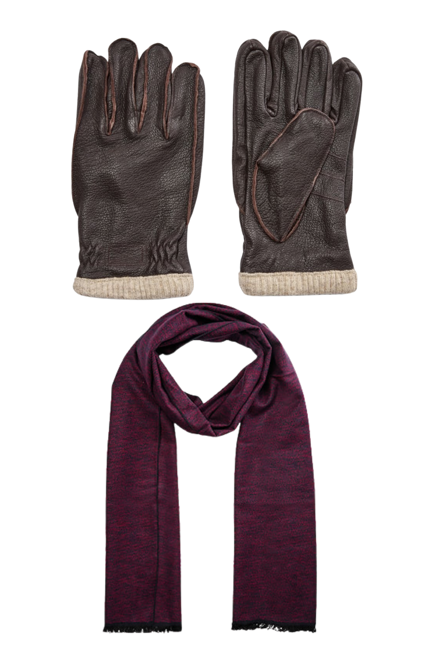 Handsker og Halstørklæde