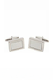 Manchetknapper, firkantet m. plade