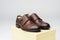 Monkstrap sko, brun
