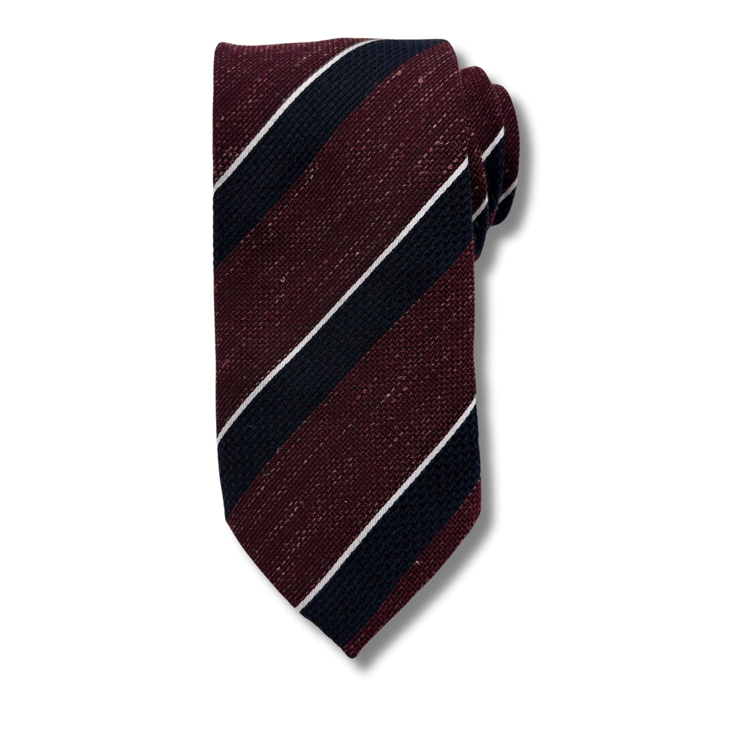 Slips, Vinrød med Navy striber