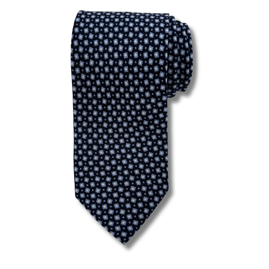 Slips, Navy med geometrisk Mønster