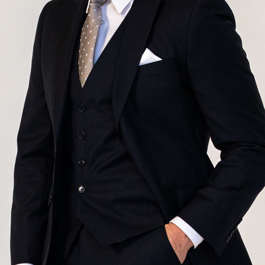 Navy sildeben - vest