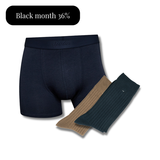 2x sokker og 1x underbukser