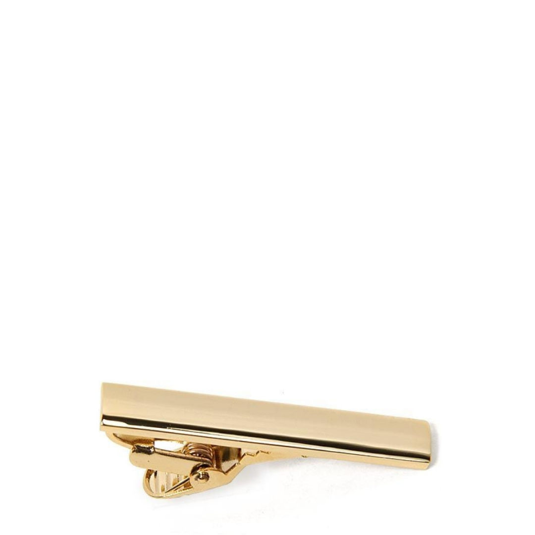 Slipsenål, forgyldt